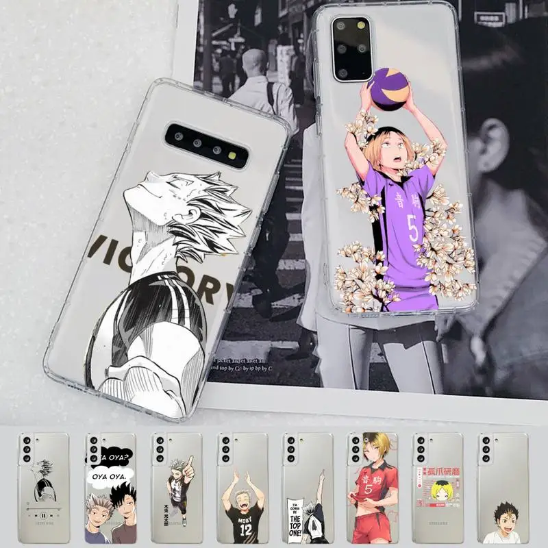 

Cartoon Japan Anime Haikyuu Oya Phone Case For Samsung A 51 30s 71 21s 70 10 31 30 52 12 40 S20 21 plus lite UlTRA