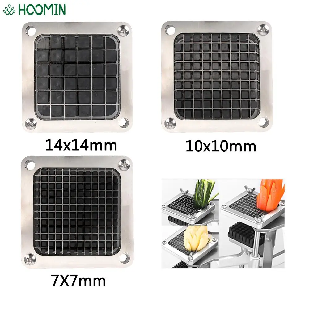 

Запчасти для резака чипсов, резак для фри, станок для резки лезвий из нержавеющей стали + 3 лезвия, резаки для картофельных чипсов