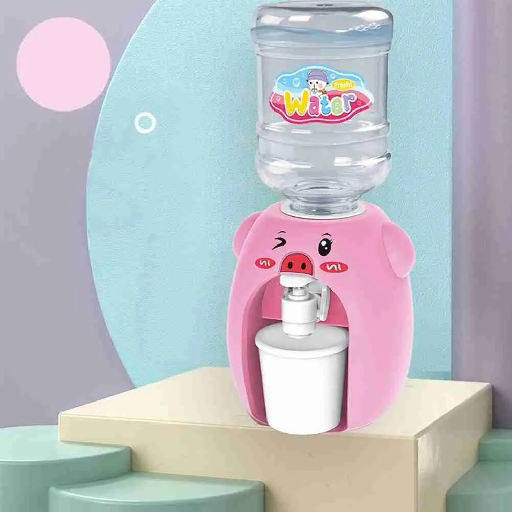 

Mini Drink Water Dispenser Toy Kitchen Play House Toys Small Appliances Toys For Children Game Toys Cartoon Drink Water Toy
