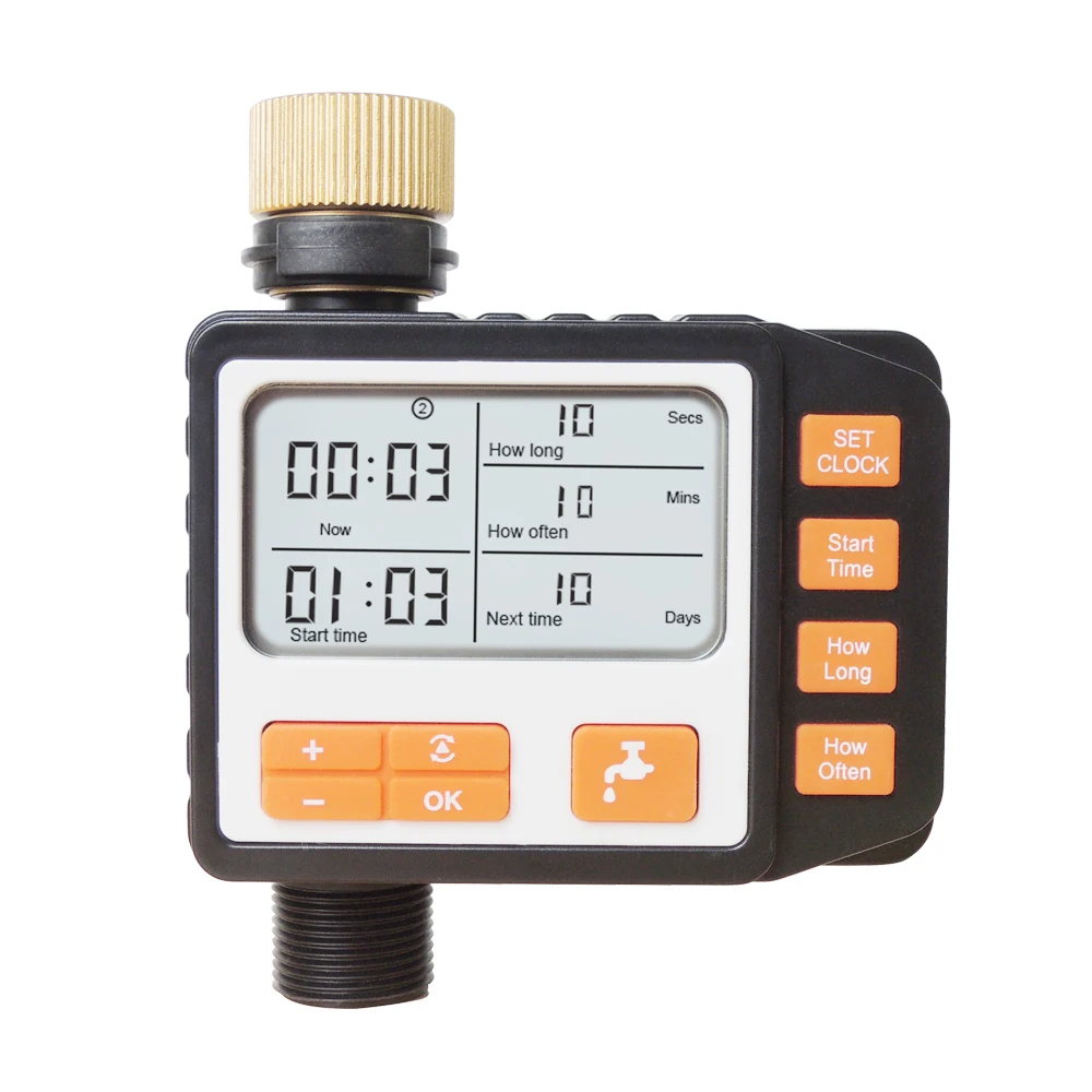 

Digital Water Irrigation Timer Automatic Intelligent Garden Watering Timer Water Hose Timers Irrigation Controller