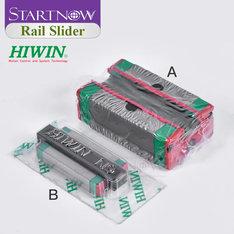 Оригинальный линейный направляющий слайдер Taiwan HIWIN EGH15CA HGH20CA QEH20CA для линейной