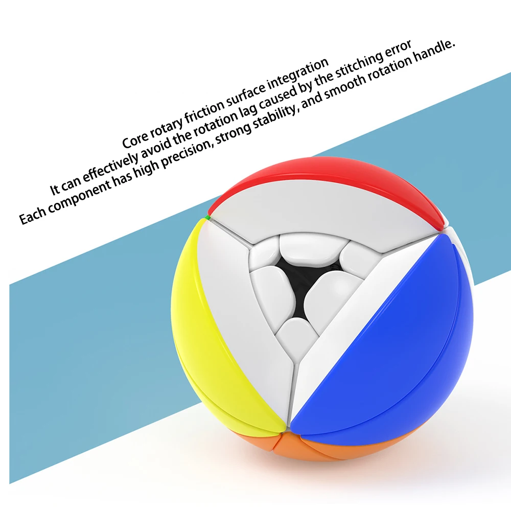 

Magic Cube Speed Yeet Ball Cube Learning Educational Toy For Children Office Anti Stress Round Shape Toy