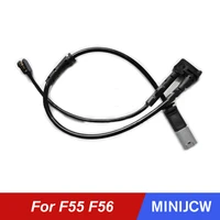 black car front disc brake pad wearing sensor line cord wire for mini cooper f55 f56 accessories oe34356865611 34356799735