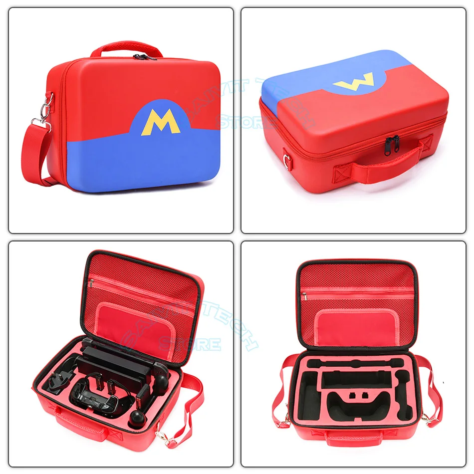 Большая Дорожная сумка для хранения аксессуаров Nintendo Switch чехол переноски EVA