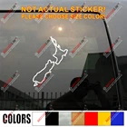 Новая Зеландия карта контурная Наклейка Kiwi автомобиль виниловая фотография bkgrd