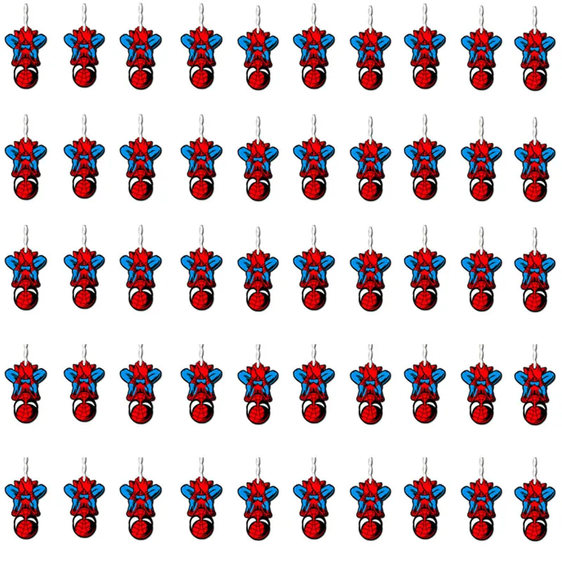 1-50 шт Marvel Мультфильм Человек-паук наклейки ноутбук мобильный телефон чашка Чехол для гитары багаж водостойкие наклейки
