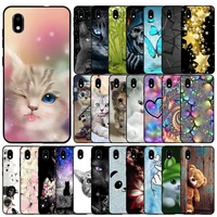 phone case for zte blade a3 2020 case 5 45 inch soft tpu cover zte blade a3 2020 back cover bags cat protective bumper cases