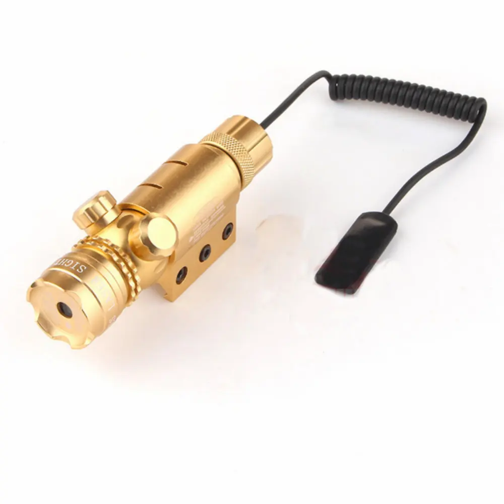 GOLD JG-1 Золотой красный лазерный инфракрасный телескоп Открытый Отдых Охота патруль зеркало заднего вида - Цвет: GOLD