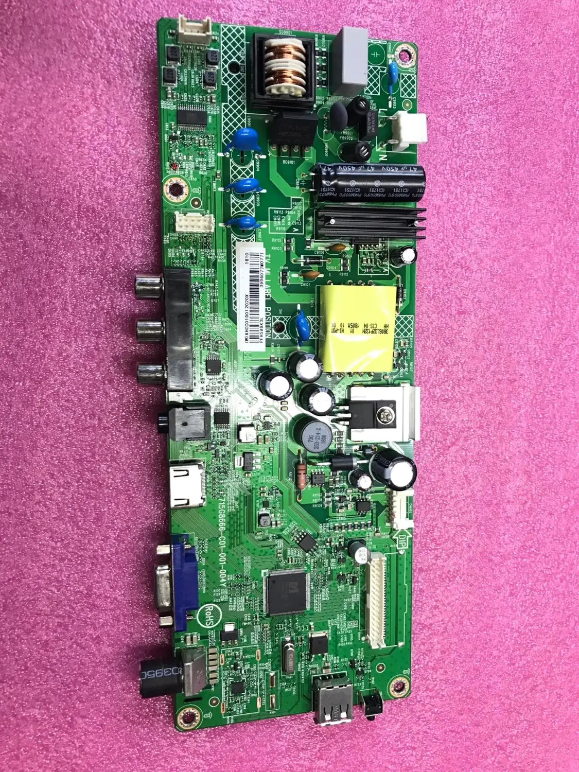 

Оригинальный LE32M3776 материнская плата 715G8666-C01-001-004Y экран TPT320B5-AT011H
