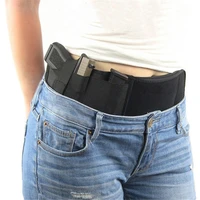concealed carry belly belt holster 2 magzine pouche