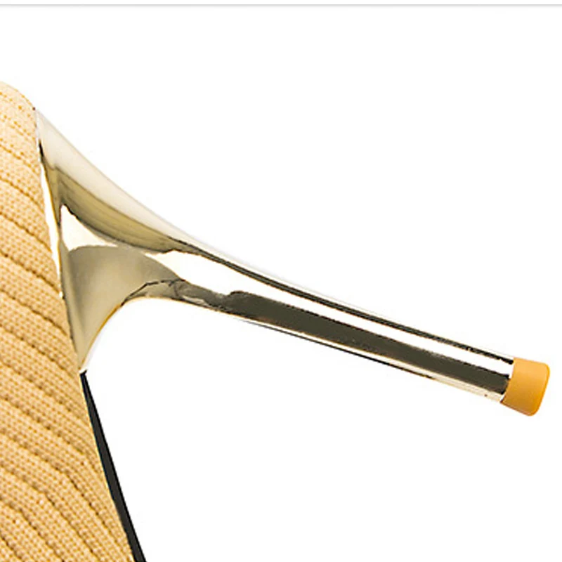 

2021 New Sock Boots Women Glitter High Heels Boots Laides Luxury Designers Ankle Boots Women Soft Warm Sexy Shoes