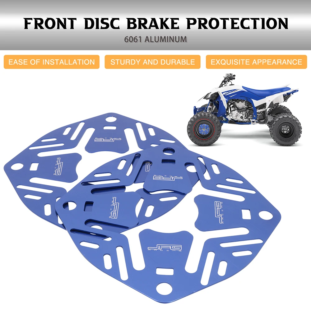 

For YAMAHA RAPTOR 700R YFZ450R YFZ 450 450X RAPTOR 700 Motorcycle Accessories ATV CNC Front Brake Disc Guard Cover Protector