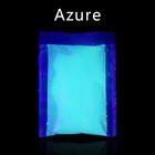 Светящаяся Краска небесно-голубого цвета 20 г в упаковке, фосфоресцирующая Флуоресцентный порошок сделай сам, креативные Светящиеся в темноте украшения для дома