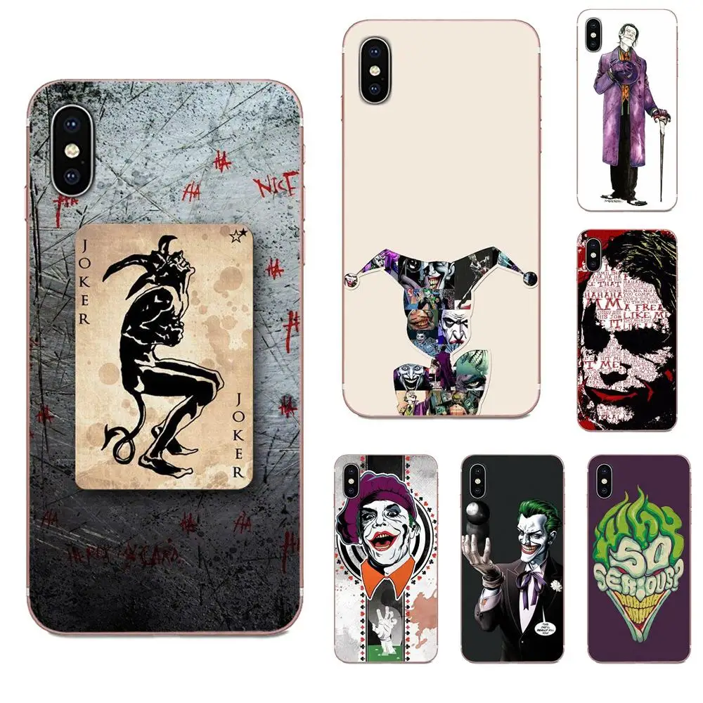 Poker Joker Новинка для huawei Honor mate 7 7A 8 9 10 20 V8 V9 V10 G Lite Play Mini Pro P Smart силиконовые чехлы