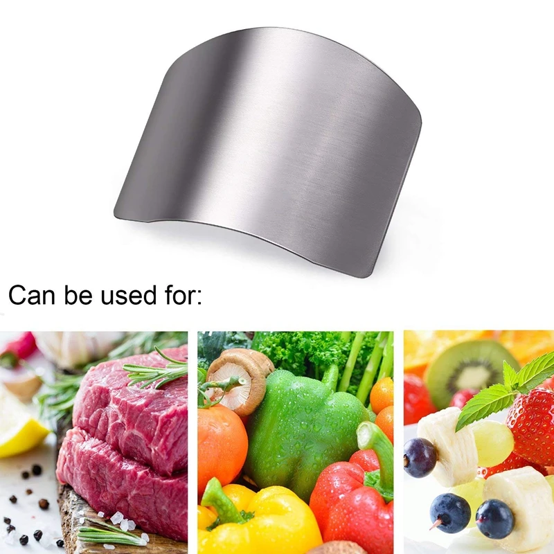 4 Упаковка нержавеющая сталь защита для пальцев безопасные ножи нарезки