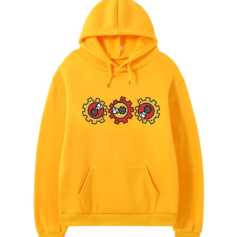 

SK8 The Infinity Hoodie Harajuku Cartoon Casual Y2K Sweatshirt Reki Cosplay Women Men Pullover Streetwear Fashion Yellow Hoodies