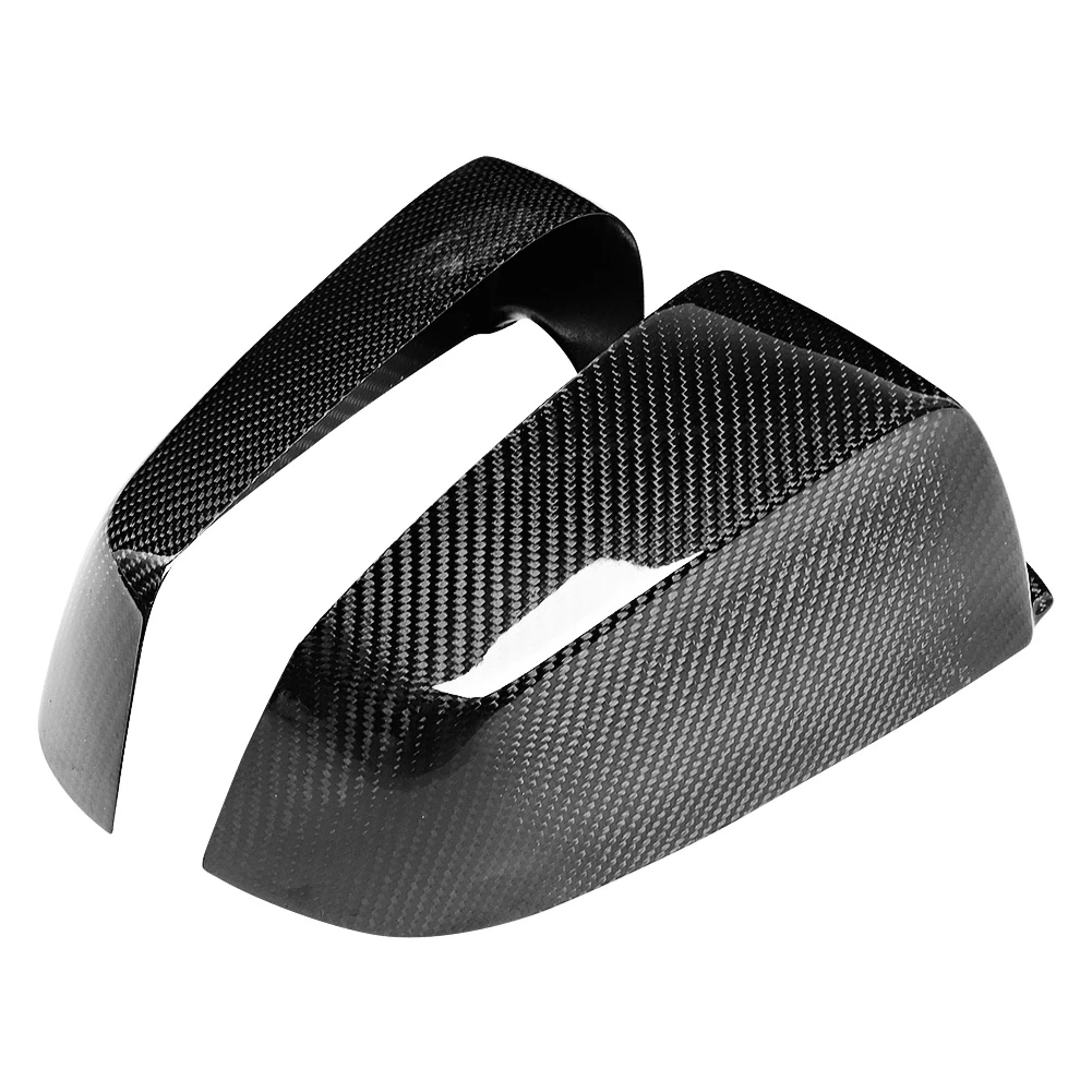 

1 Pair Carbon Fiber Rearview Mirror Cover Trim Decor Fit for 5 Series E60 2008 2009 2010