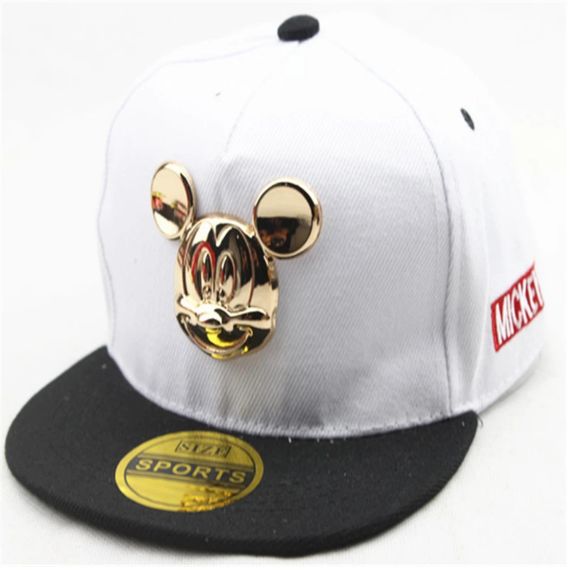 Детская бейсболка с мультяшным Микки для мальчиков и девочек детская