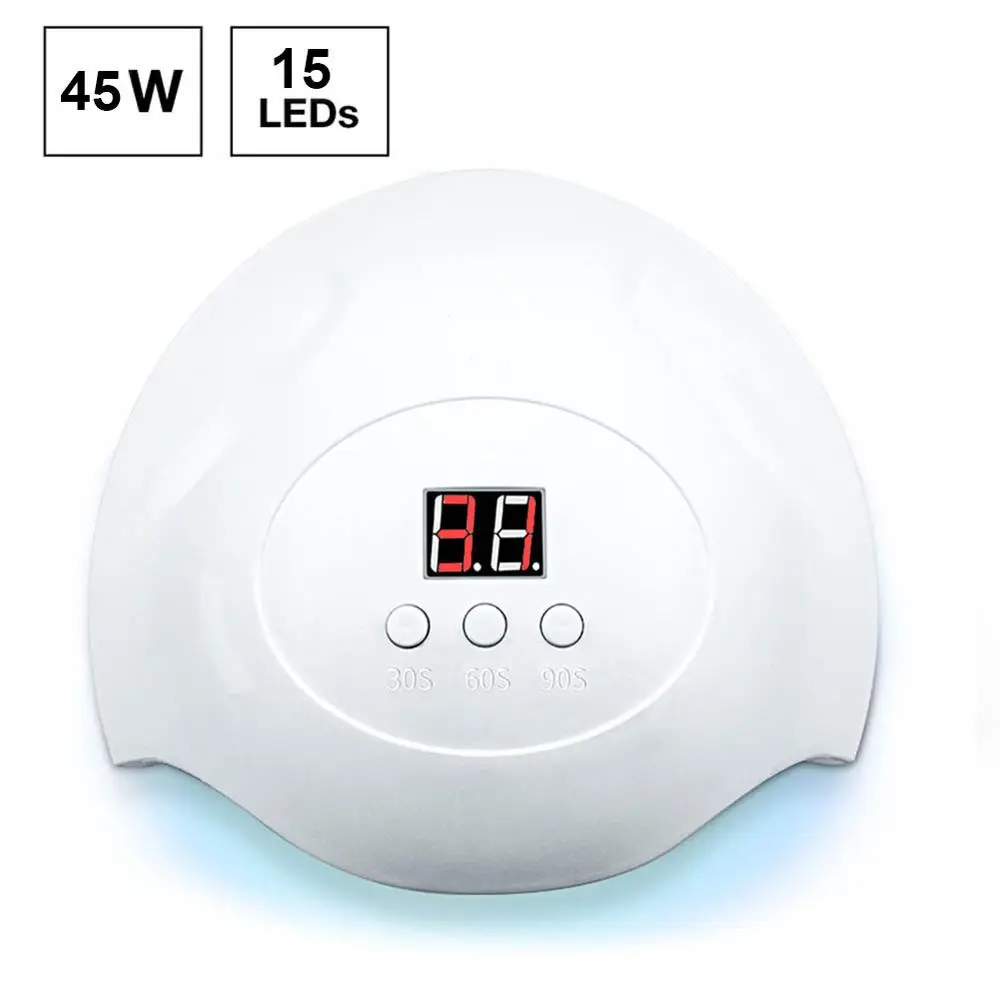 USB SUN LAMP Светодиодная УФ-лампа для ногтей, Сушилка для ногтей 80 Вт/54 Вт/45 Вт, УФ-лампа для маникюра, лампа для сушки ногтей, Гель-лак для ногтей, ЖК-дисплей - Цвет: USB SUN LAMP