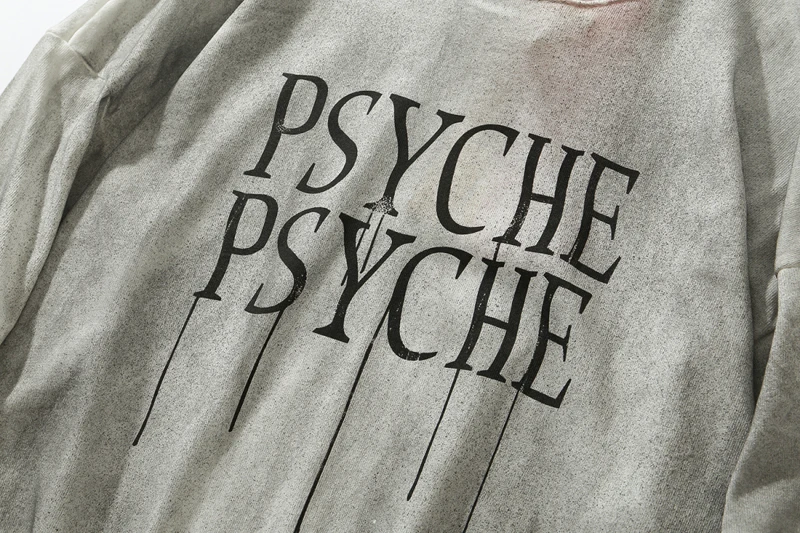 Хип Хоп Уличная Мужская футболка нерегулярные лоскутные Длинные рукава оверсайз