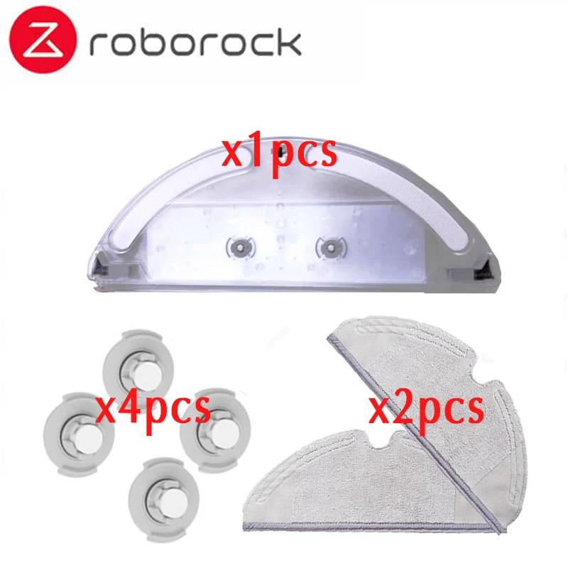 watertank Разделочная ткань Hepa фильтр боковая круглая щетка подходит для Xiaomi Roborock робот S50 S51 пылесос запасные части наборы - Цвет: watertank