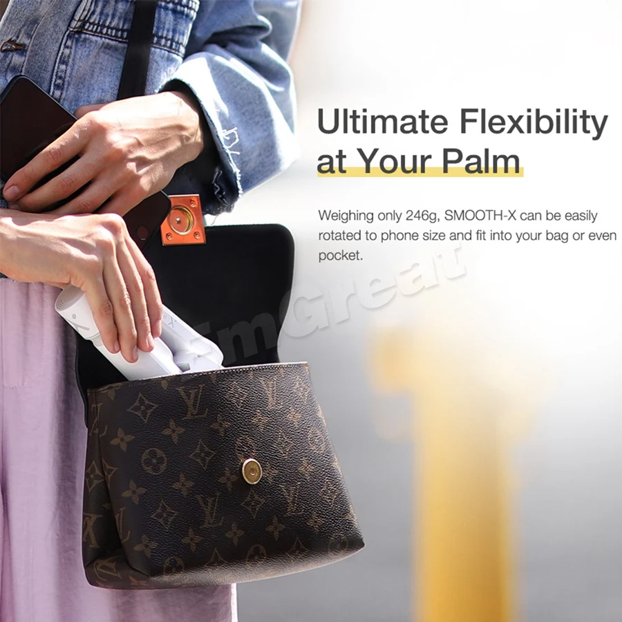 Селфи палка Zhiyun Smooth X шарнирный стабилизатор для смартфона iPhone 11 Pro Max SE Xs Xr SamSung HuaWei