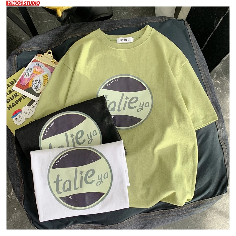 Прямая поставка Однотонная футболка в стиле хип-хоп коллекция 2020 года топы с
