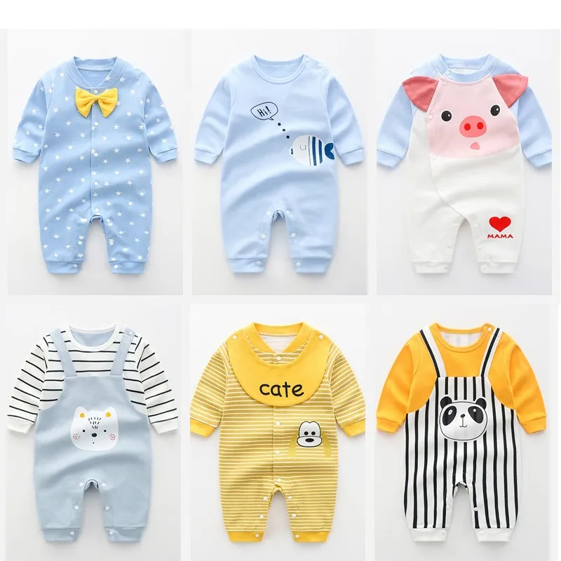 Модная одежда для маленьких девочек Одежда новорожденных комбинезон Новогоднее