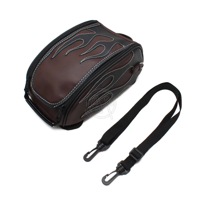 Водонепроницаемая Магнитная мотоциклетная сумка из искусственной кожи для