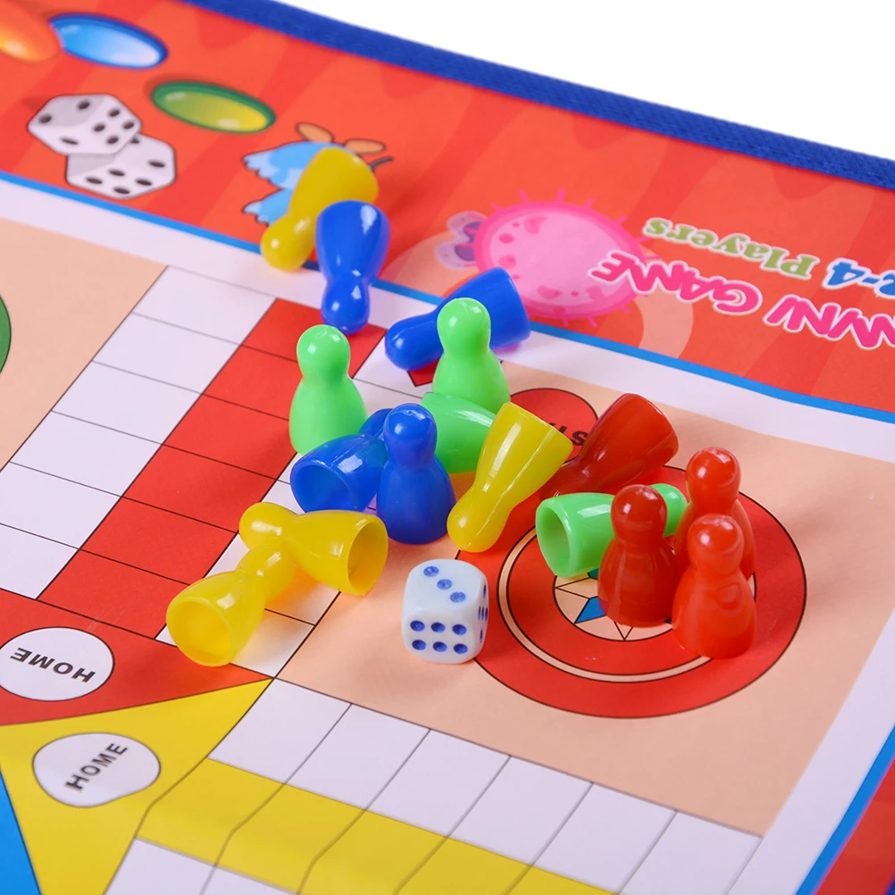 Kids Classic Flight Chess Game Ludo Family Party Children Educational Toys For Fun Gifts Board | Игрушки и хобби