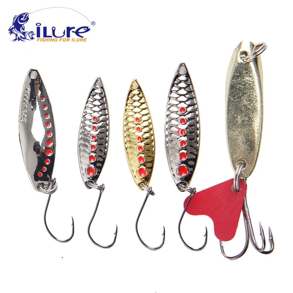 Набор рыболовных приманок iLure 10 шт./коробка приманка ложка для рыбной ловли набор