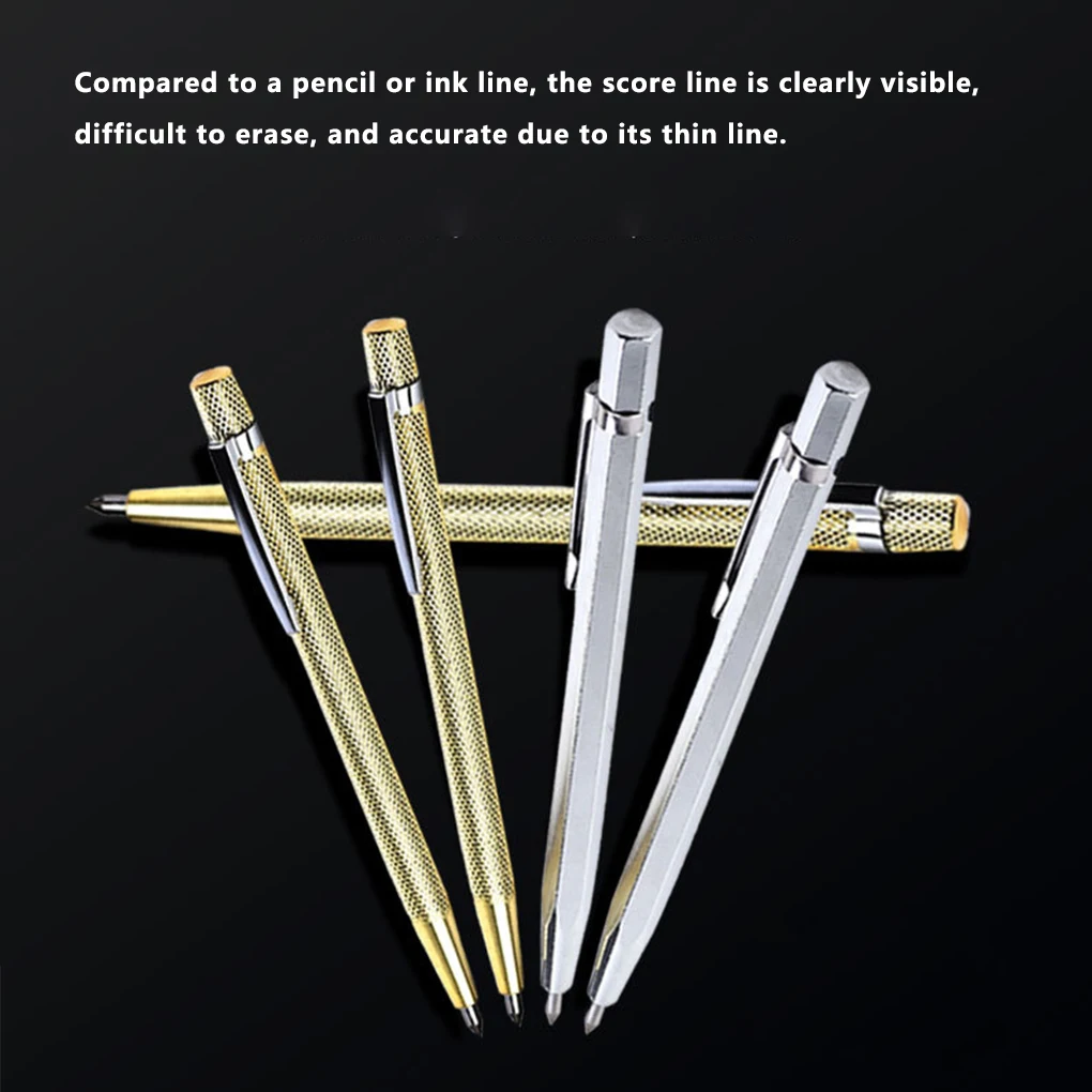 

Glass Ceramic Marker Metal Alloy Marking Pen Portable Tile Lining Engraving Pen For Glass Ceramic Metal Wood Engraving Hand Tool