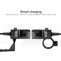 motorbike charger adapter power supply socket for phone motorcycle gps mp4 dual usb 9v 24v port waterproof handlebar new