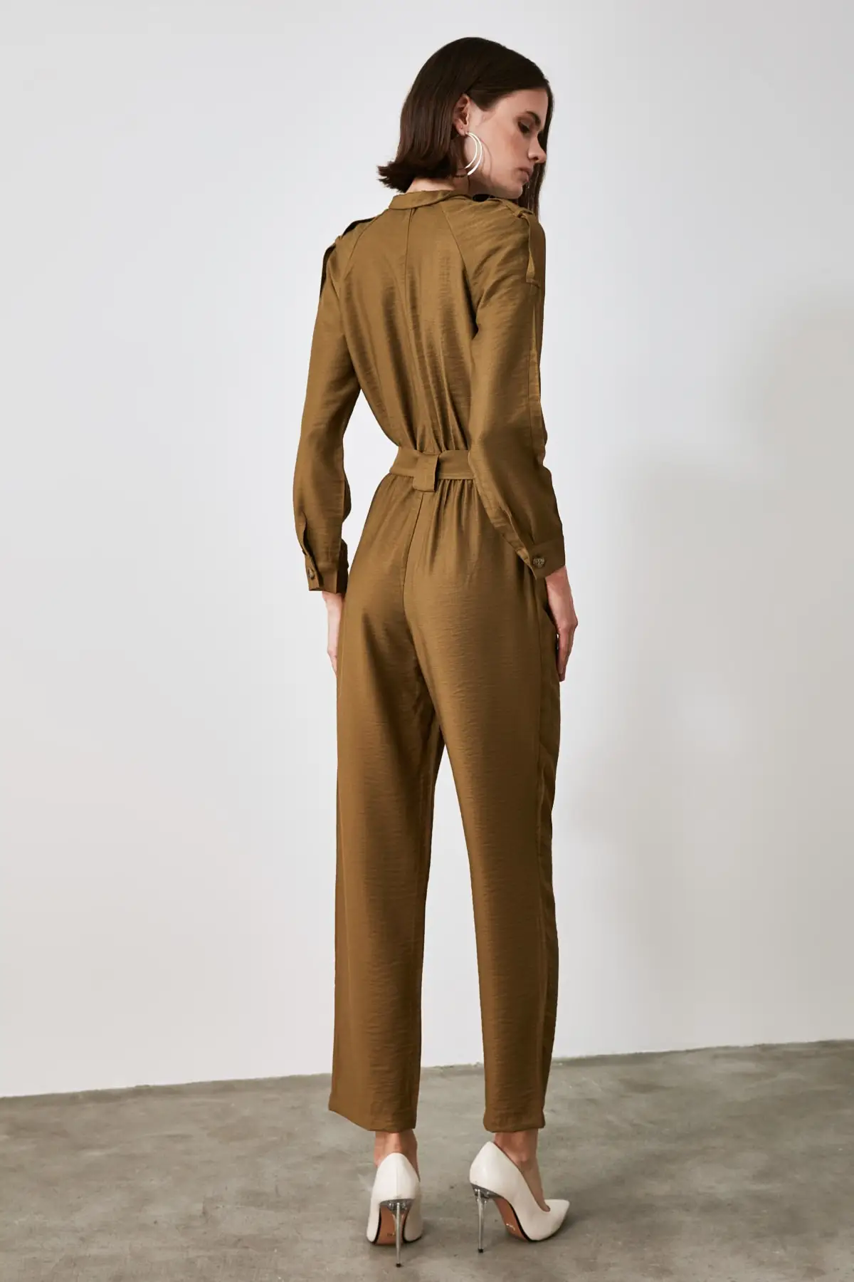 

Trendyol Arched Button Jumpsuit TWOAW21TU0074