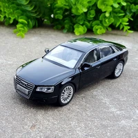 high simulation 132 audi a8 alloy car model metal toy vehicles with pull back flashing musical for kids toys