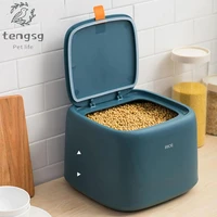 food box bag proof seal kitten products dog cat pet feeder bucket sealed jar insect dry rice storage box dispenser