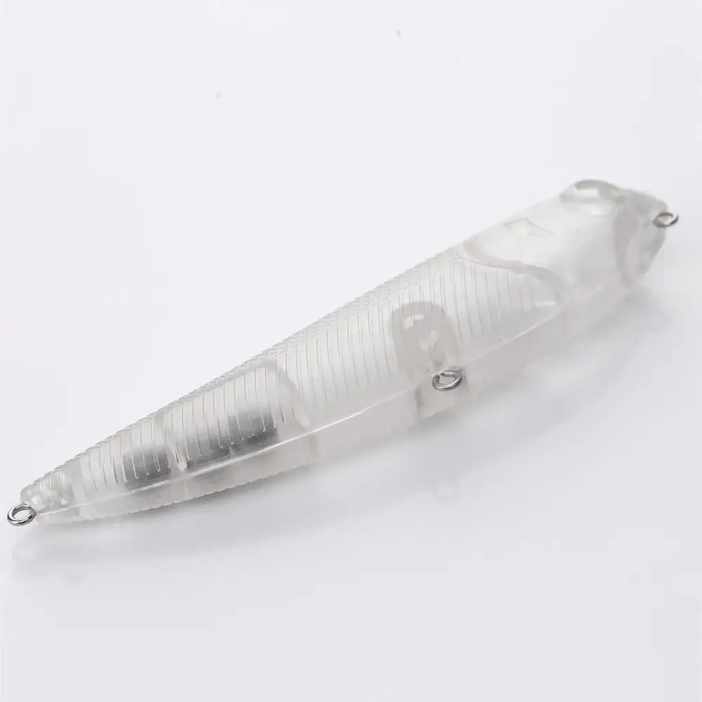 Оптовая продажа 100 шт./компл. неокрашенные приманки для рыбалки сделай сам Чистый