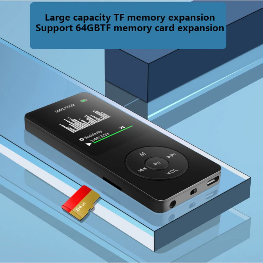 MP3-плеер Mini USB/mp4-плеер 1.8 ЖК-экран 8 Гб спортивный музыкальный плеер с просмотром