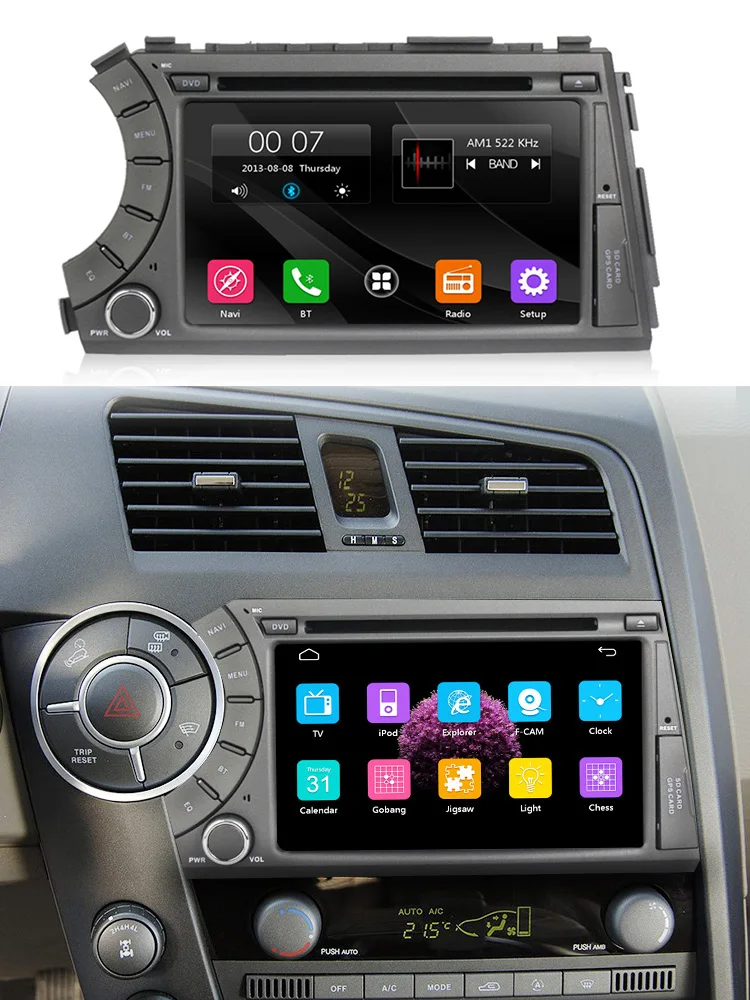 Gps навигация для Ssangyong Kyron Actyon автомобильный DVD мультимедийный плеер со стерео Bluetooth Камера заднего вида DVR USB SD карта