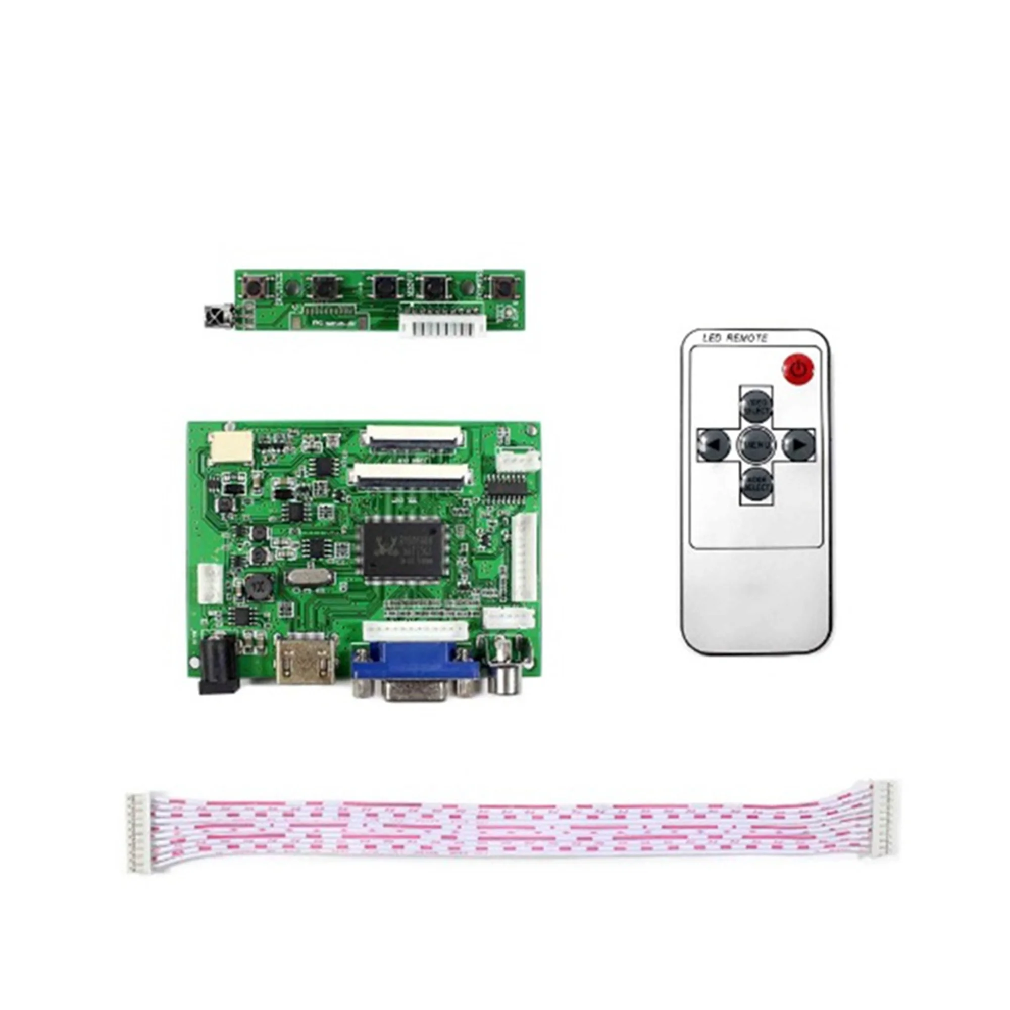 Плата драйвера разъема AV VGA HDMI TTL работает на панели ЖК-дисплея 15 дюймов G150XAN02.1 1024x76