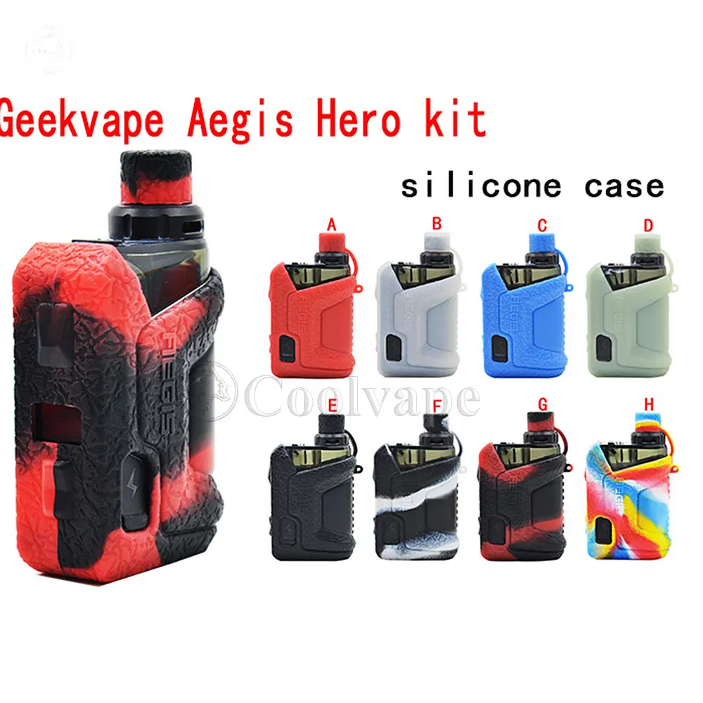 

coolvape Silicone Case Compatible for Aegis Hero 45W Pod Mod Kit silicone case Food Grade Silicone