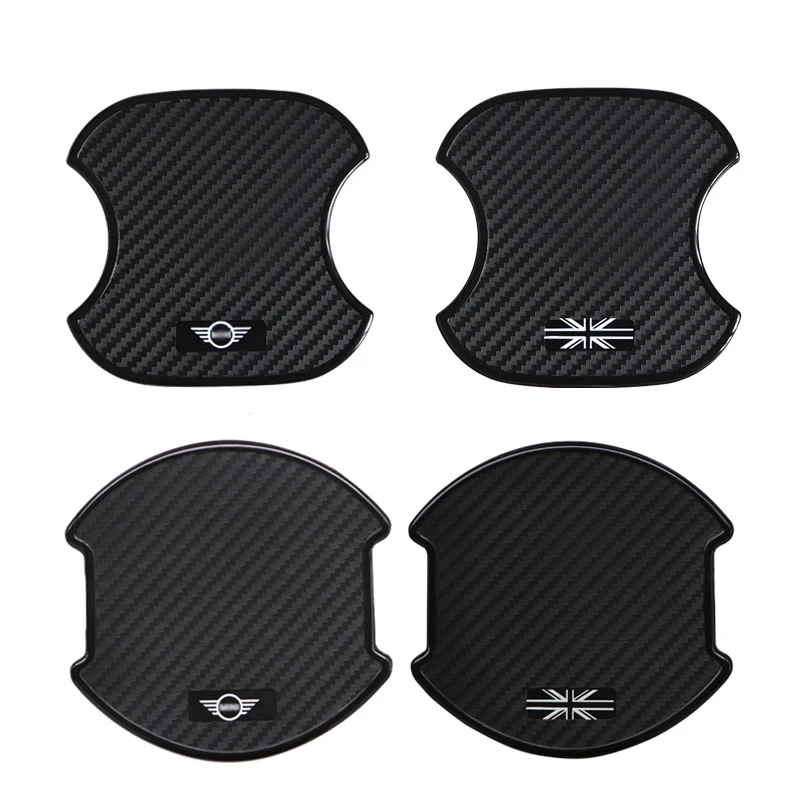

2 Pcs Car door bowl protector stickers For MINI ONE Cooper S F54 F55 F56 F60 R55 R56 R60 Anti-nail scratch Exterior Accessories