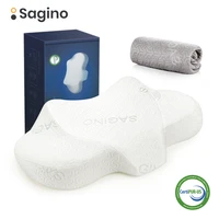 sagino pw01 memory foam bedding pillow relax cervical orthopedic sleeping pillows neck health protection slow rebound ergonomic