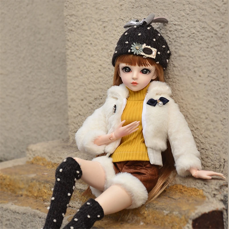 Новое поступление 1/3 BJD кукла 60 см полный набор макияжа BJD/SD кукла для девочек подарок на день рождения и Рождество