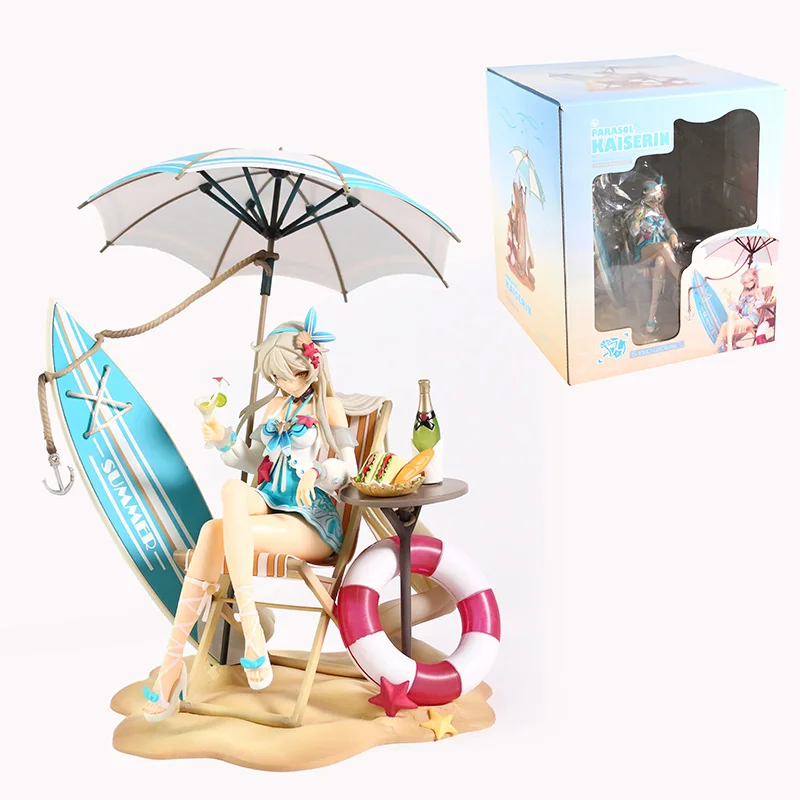

Honkai Impact 3rd Kiana Kaslana Parasol Kaiserin Ver. 1/8 Scale Collectible Statue Figure Model Toy