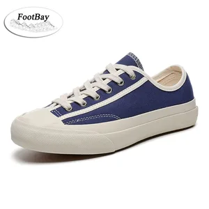 Luxury Brand High Quality Women Canvas Shoes Casual White Blue Women Sport Fashion Platform Sneakers Shoes 2021