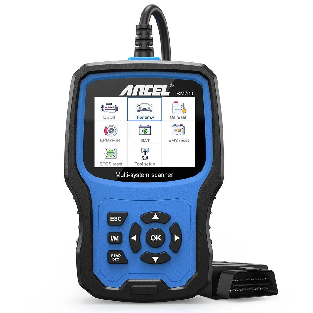 

Считыватель кодов ANCEL BM700 ODB, диагностический инжектор OBD2, для BMW