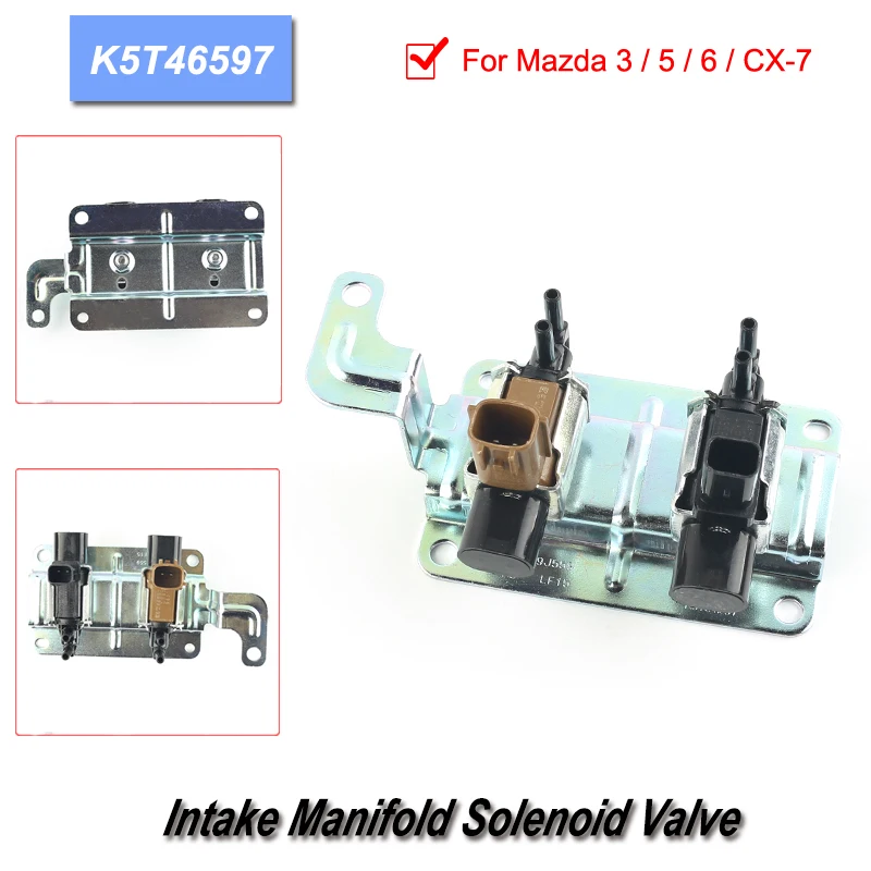 Вакуумный электромагнитный клапан впускной коллектор для Ford Focus Mazda 3 5 6 CX 7 K5T46597