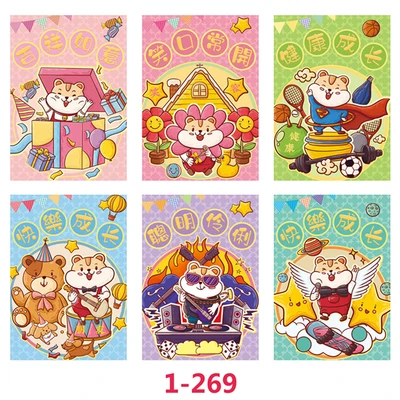 (10 упаковок 60 шт) 2020 китайский новый год красный пакет мультфильм крысы конверт