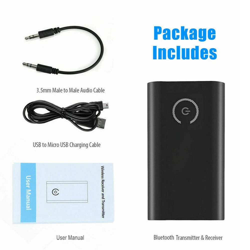 

AUX Bluetooth Transmitter Accessories Adapter Audio DC 5V Speaker Wireless